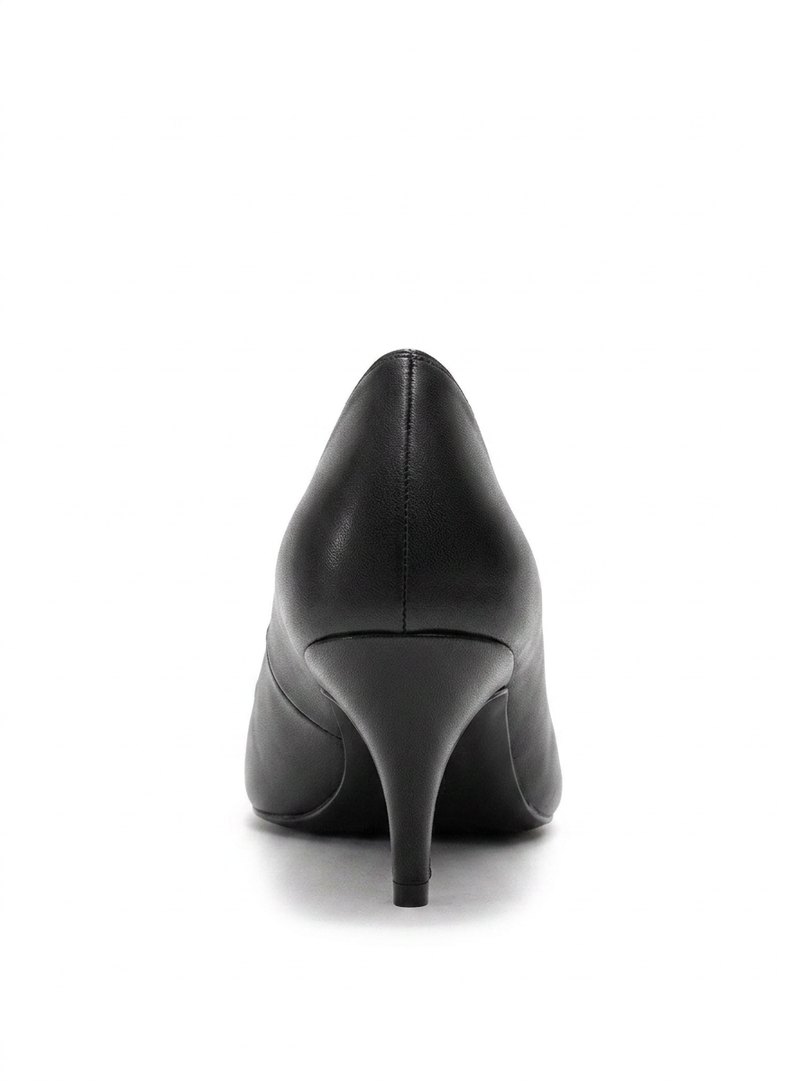 Marcus - Zapatos de tacón de punta fina negros (Mujer)