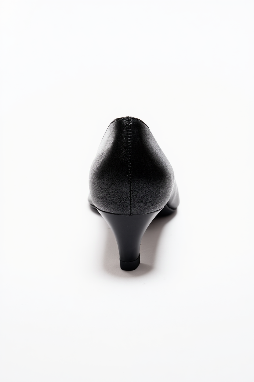 VERSAY - Zapatos de tacón bajo de aguja con puntera (Mujer)