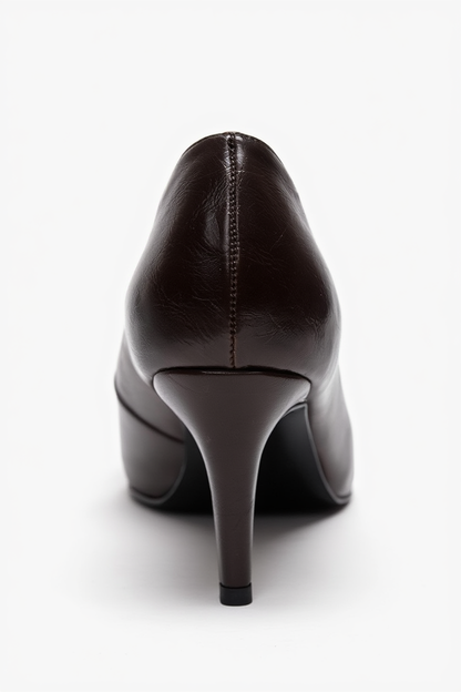 VELMIRA - Brown Stiletto Pump (Women)