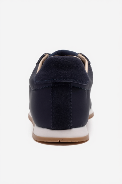 UNICA - Navy Genuine Leather Sneaker (Women)