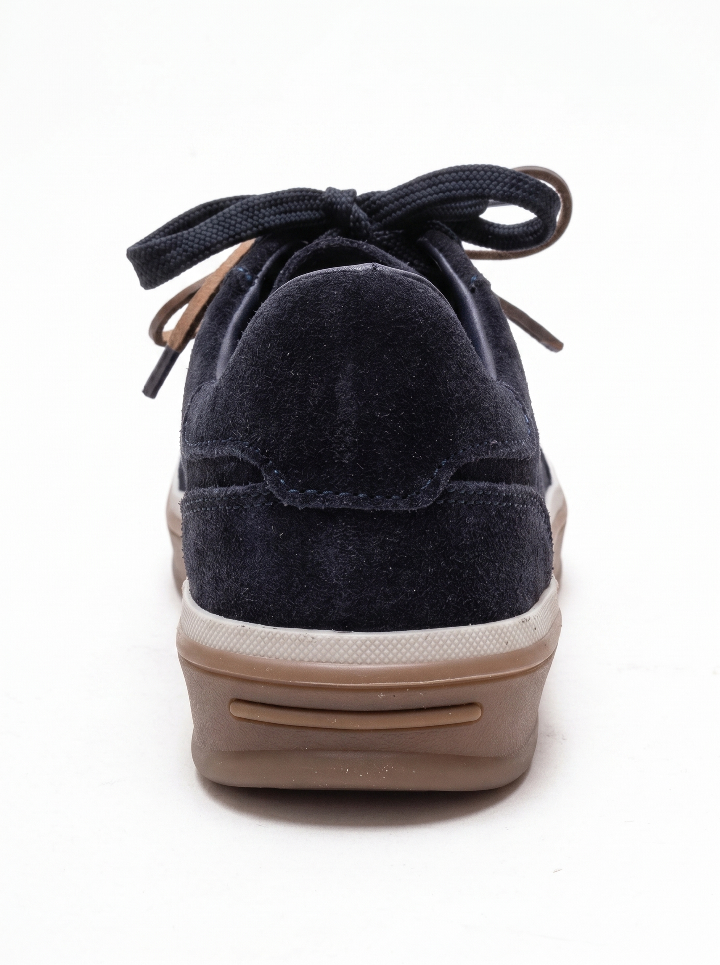 Melle - Navy Genuine Leather Sneaker (Women)