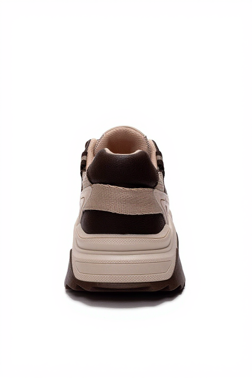 FLEUR - Beige Brown Sneaker (Women)