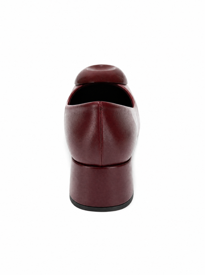 Mila Burgundy - Back View AI 4K