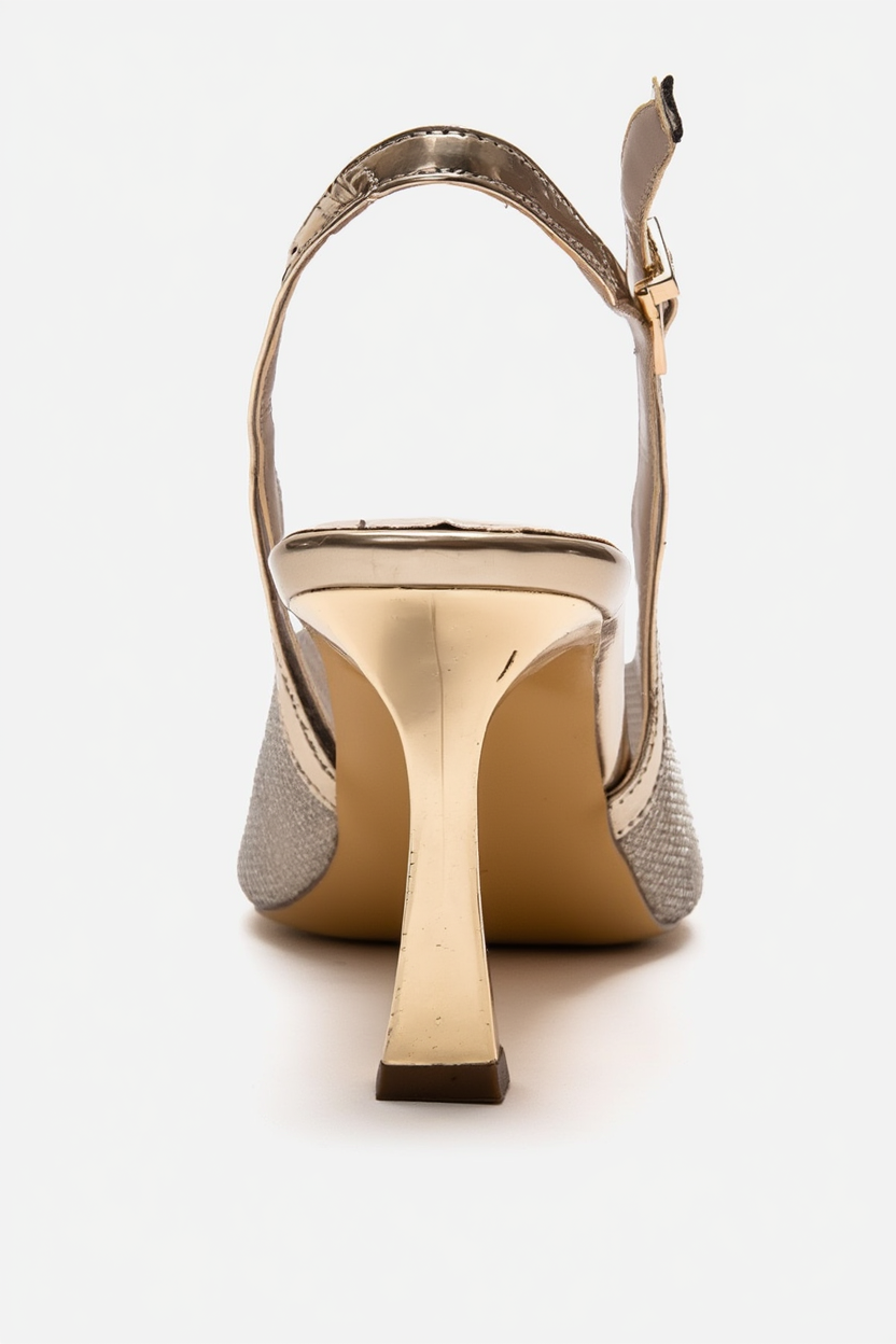 Dorata - Gold Embellished Stiletto Pump (Women)