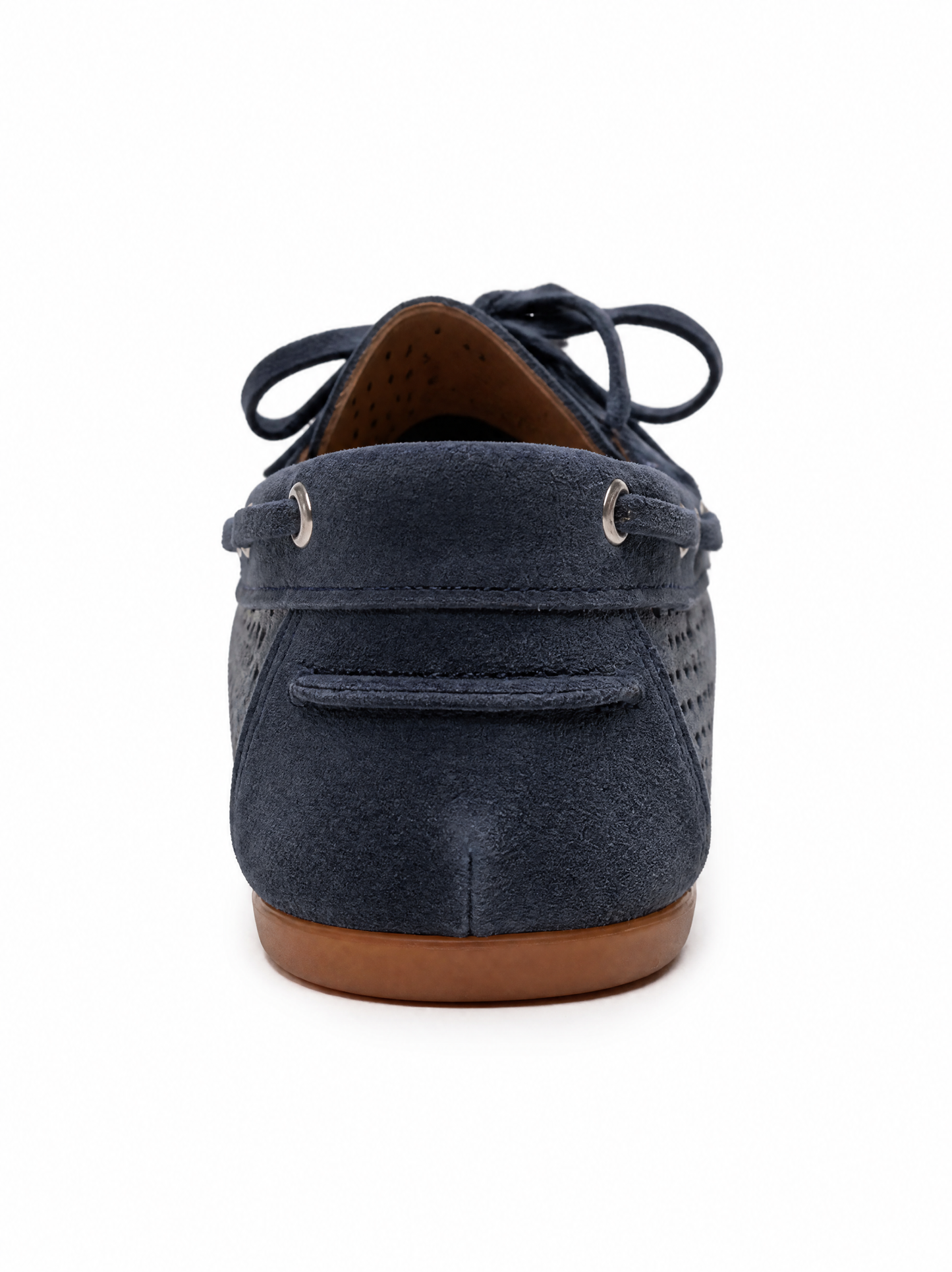 Stevo Denim Blue - Back View AI 4K