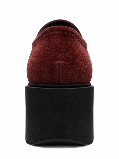 Santia Burgundy - Back View AI 4K