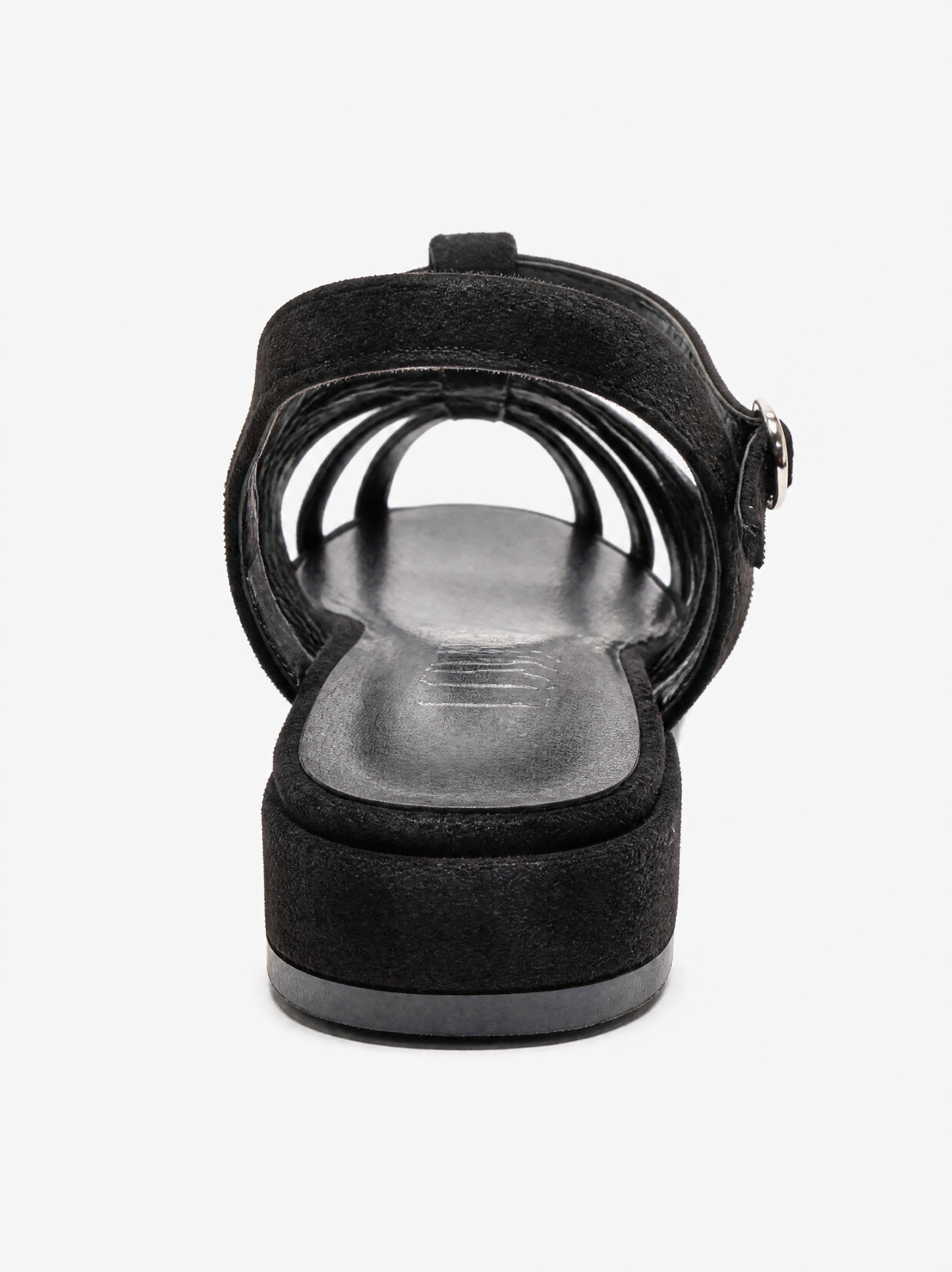 Lavina Black Suede - Back View AI 4K