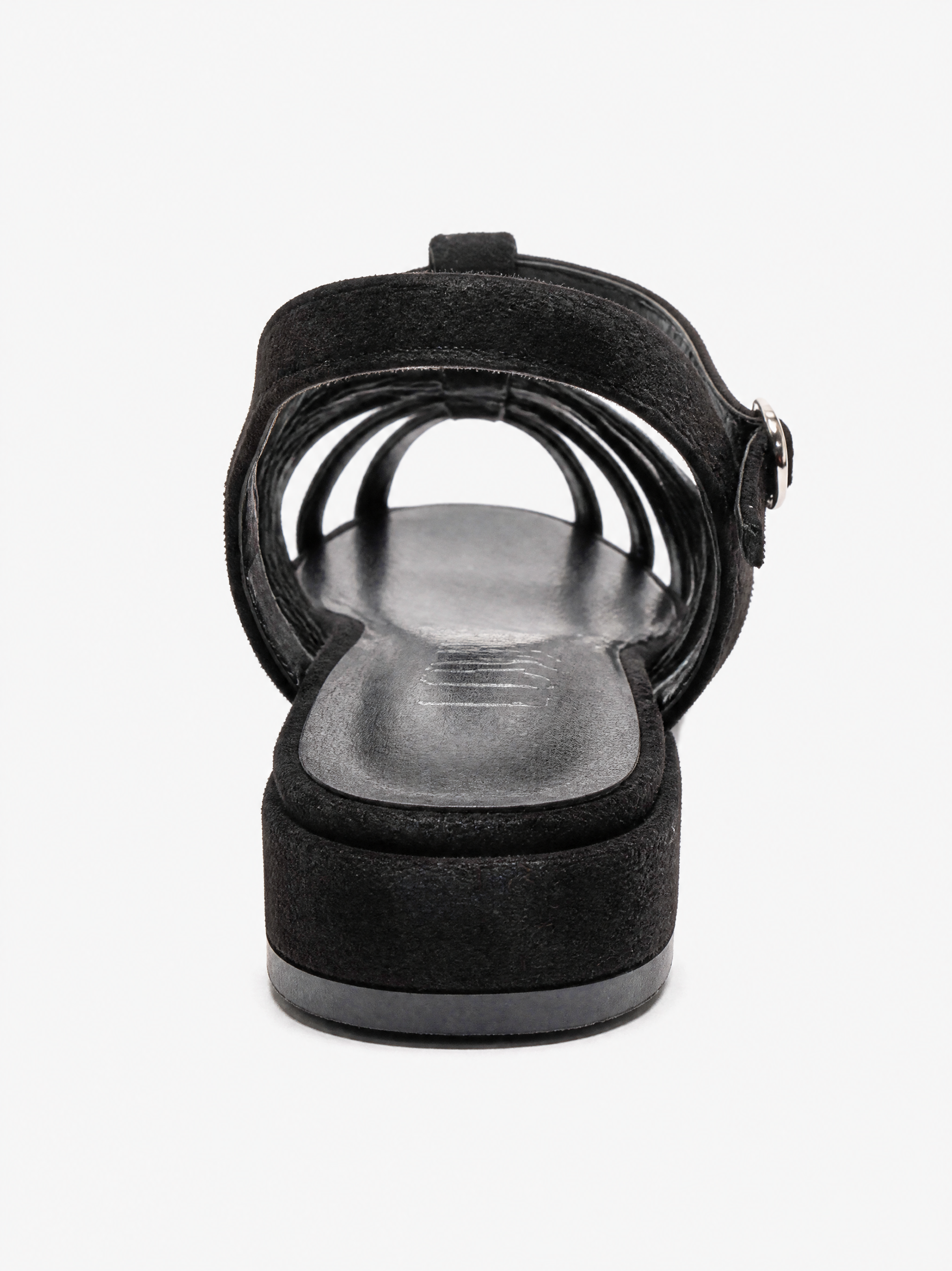Lavina Black Suede - Back View AI 4K
