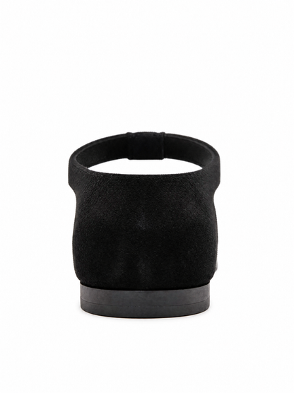 Serina Black Suede - Back View AI 4K