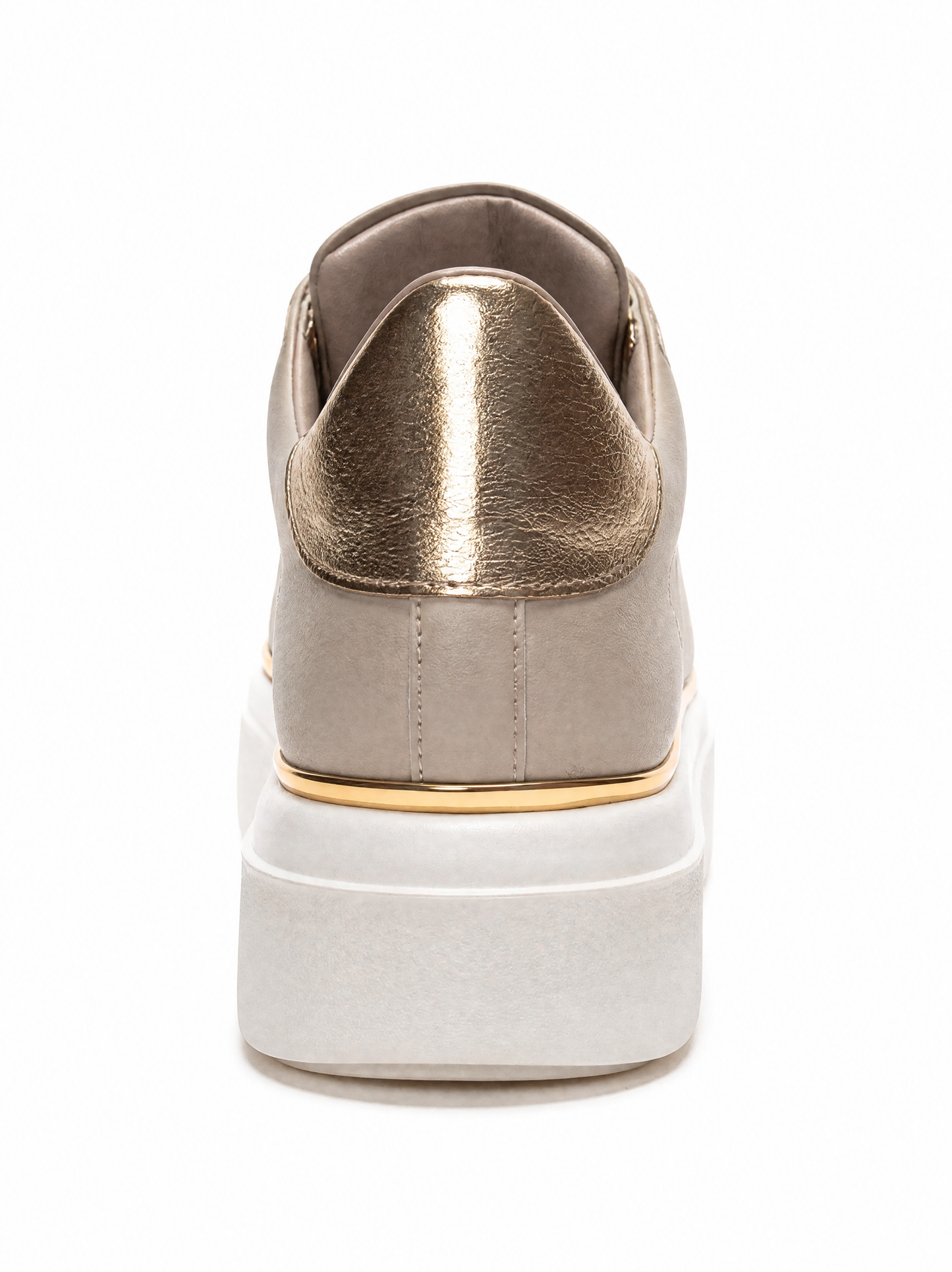 Borena Beige Leather - Back View AI 4K