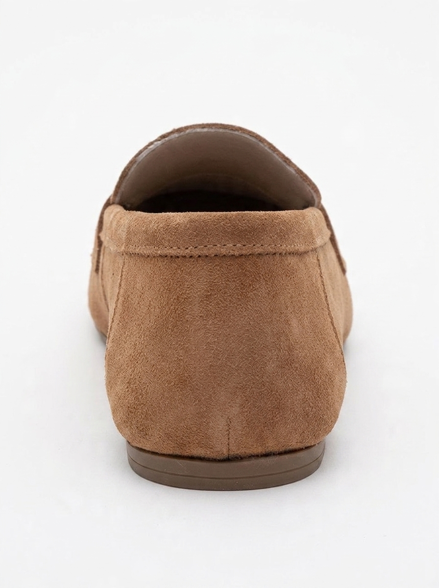 Morne - Zapatos mocasines de ante color mostaza (Mujer)