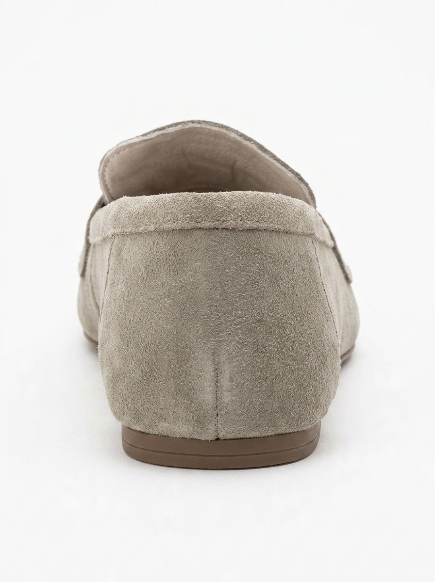 Morne - Mocasines de piel de ante beige