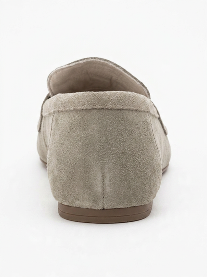 Morne - Mocasines de piel de ante beige