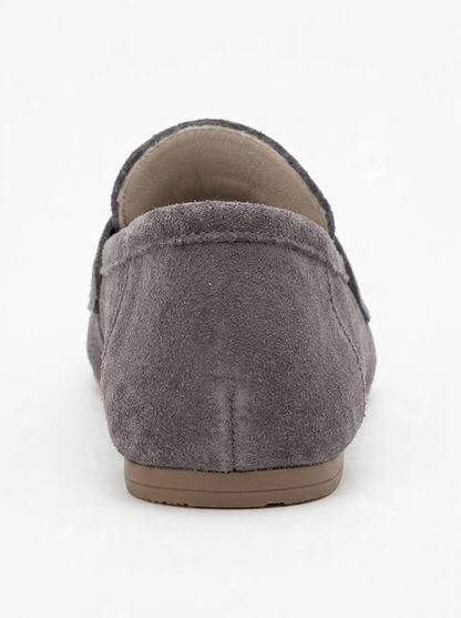Morne - Mocasines de piel de ante gris