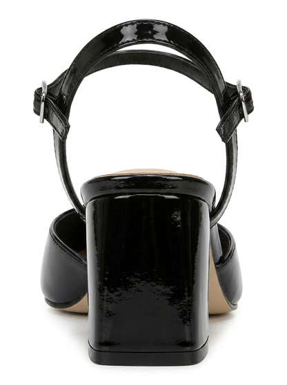 Kayla  - Black Patent Pumps