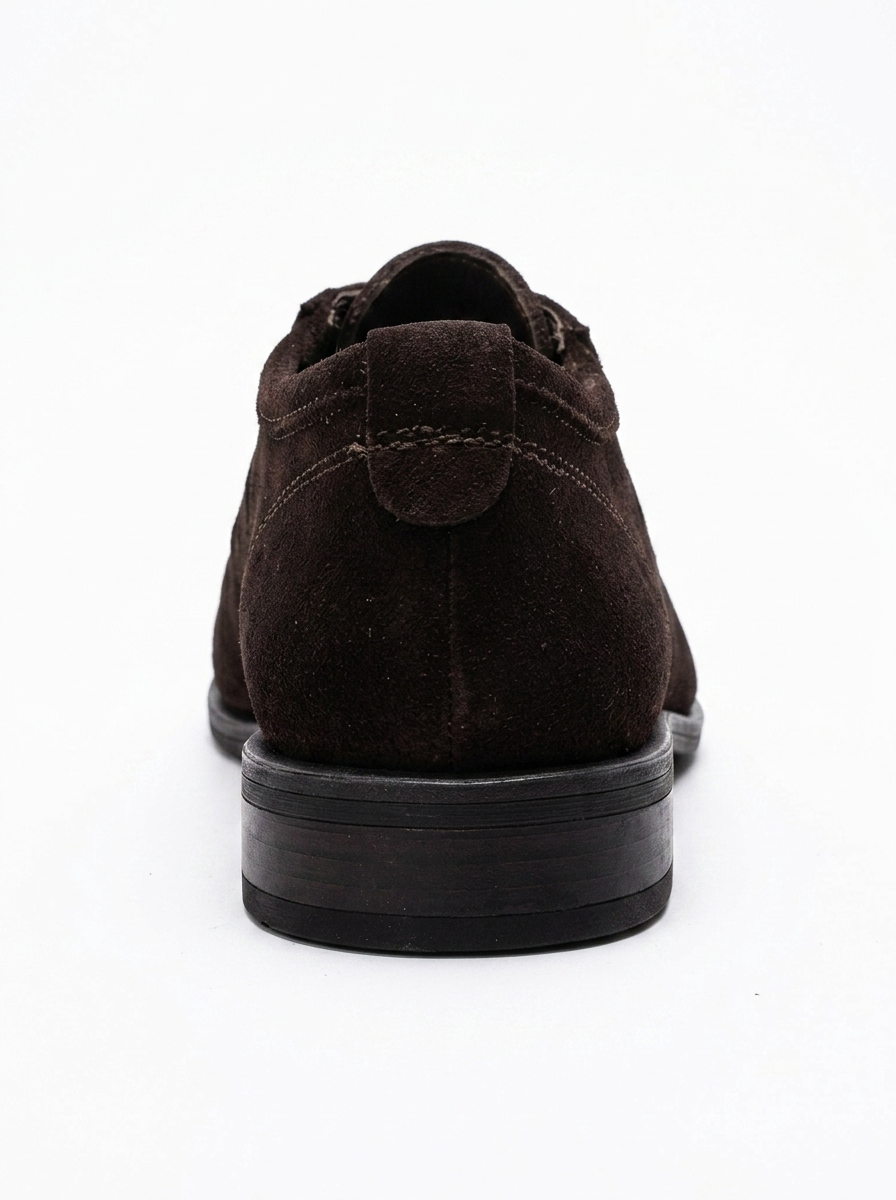 ASTRON - Brown Suede Genuine Leather Casual Shoe (Women)