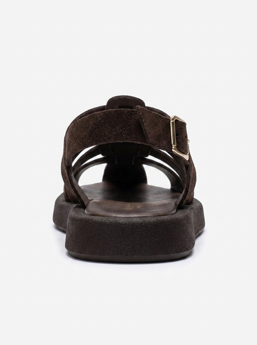 JOURA - Cognac Genuine Leather Sandal (Women)