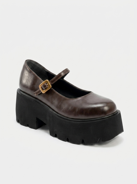 Linley Brown Platform Loafer (Women)