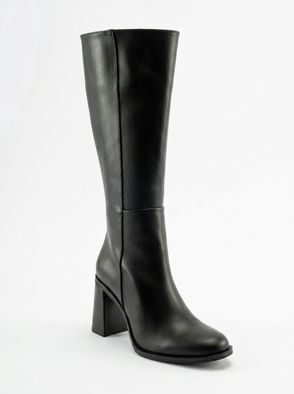 Maranta - Bota alta de tacón negro (Mujer)