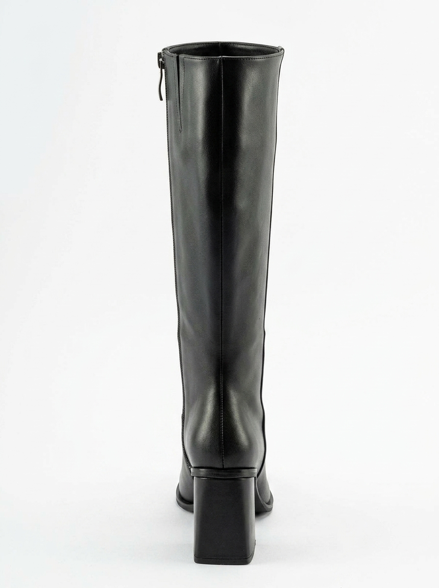 Maranta - Bota alta de tacón negro (Mujer)