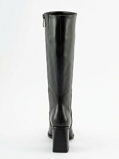 Maranta - Bota alta de tacón negro (Mujer)