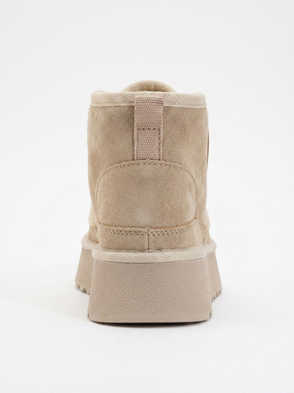 Tyson - Bota con cordones beige (Mujer)
