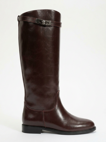 Bota de montar Yoko color borgoña (Mujer)