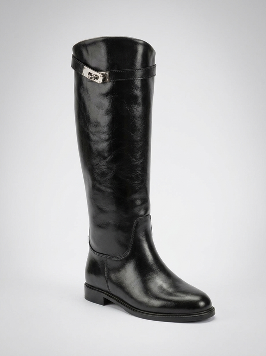 Yoko Black Riding Boot (Women)