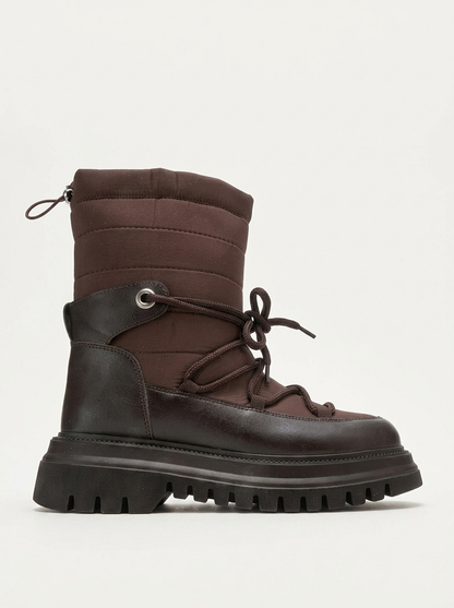 Bota de nieve Weld - Marrón (Mujer)