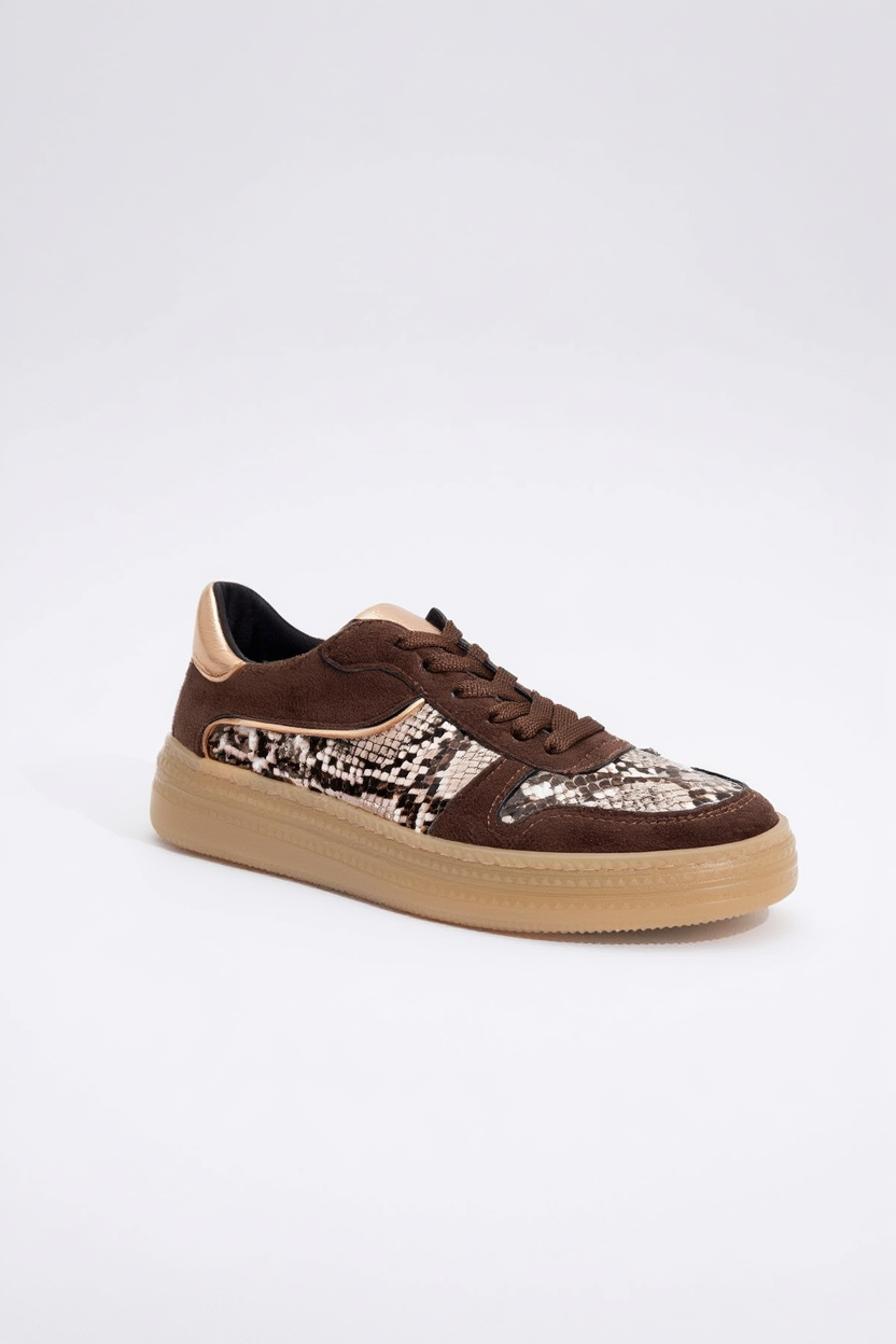 Montero - Zapatillas Marrones (Mujer)