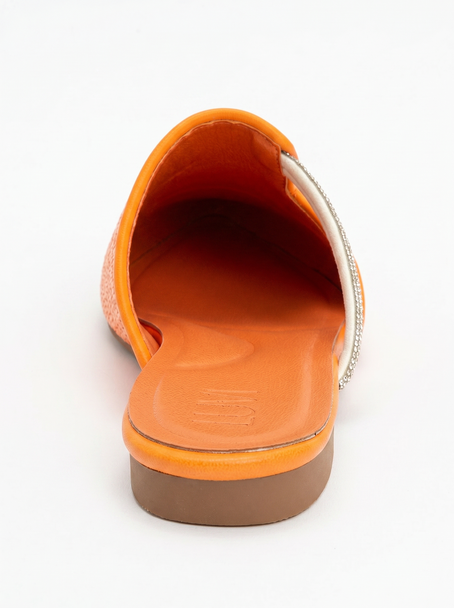 Pesa - Pantuflas naranjas tejidas (Mujer)