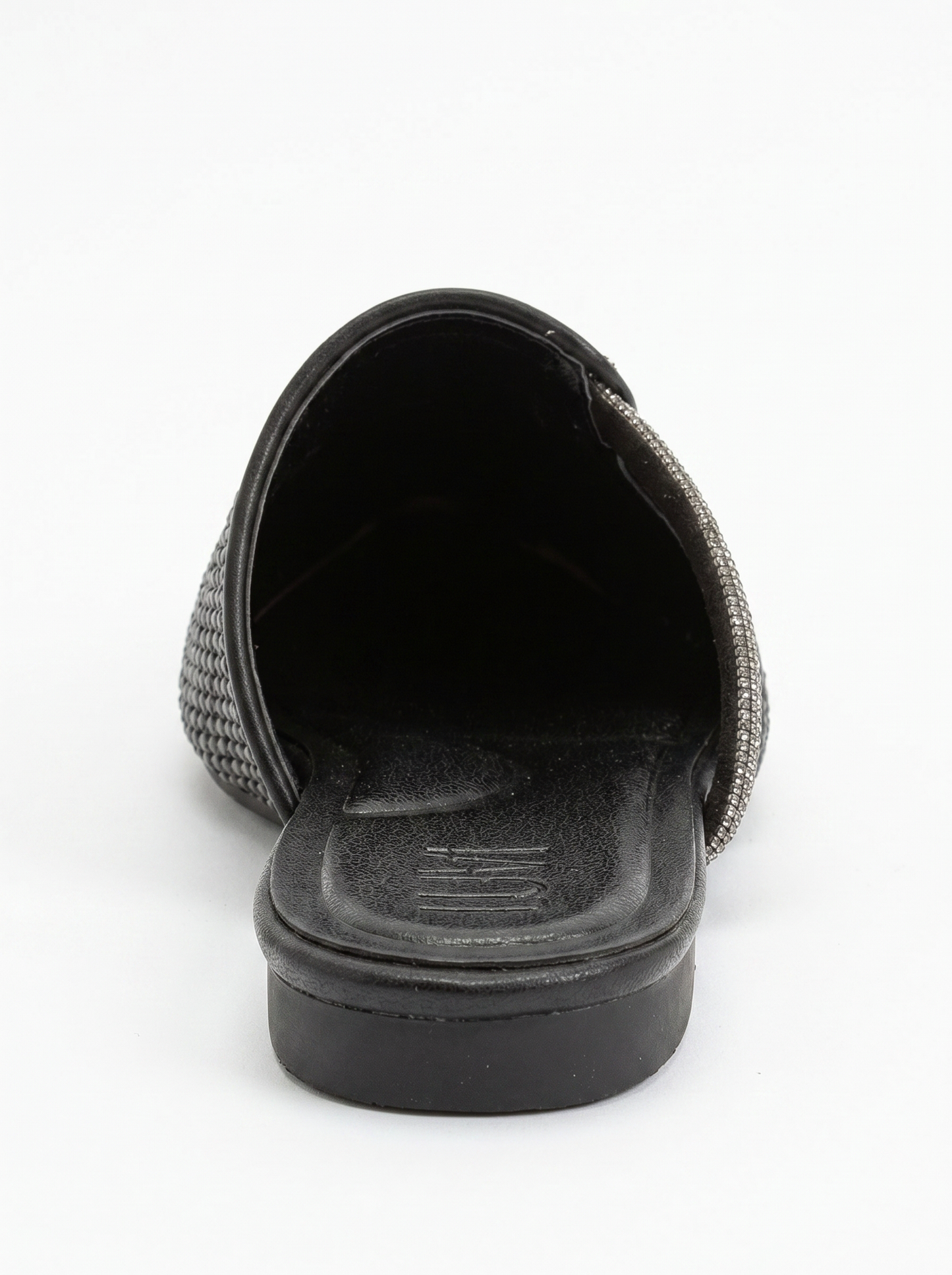 Pesa - Pantuflas Negras Tejidas (Mujer)