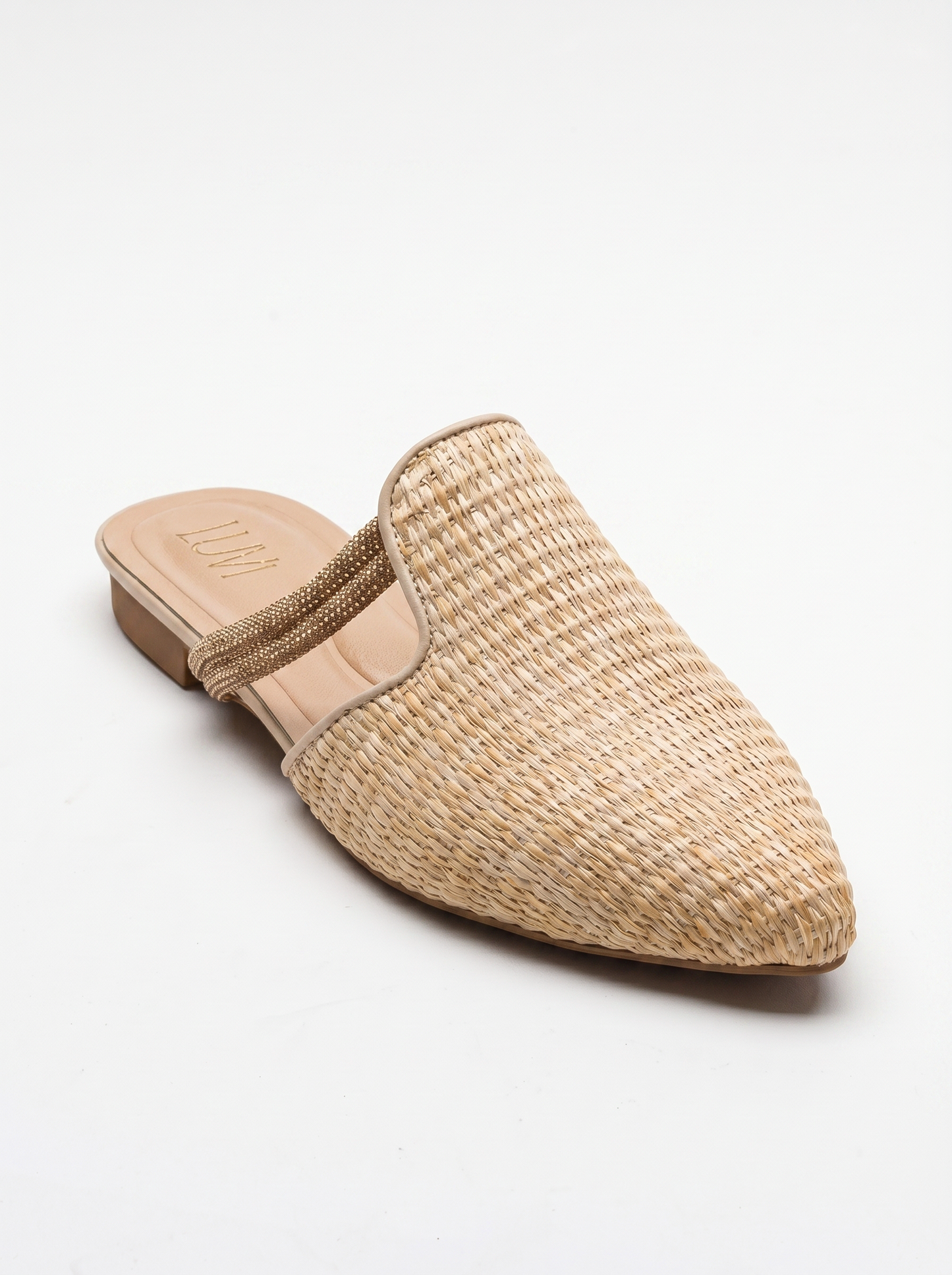 Pesa - Pantuflas Tejidas Beige (Mujer)