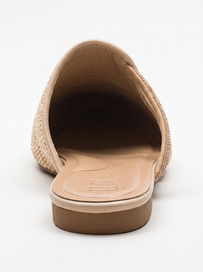Pesa - Pantuflas Tejidas Beige (Mujer)