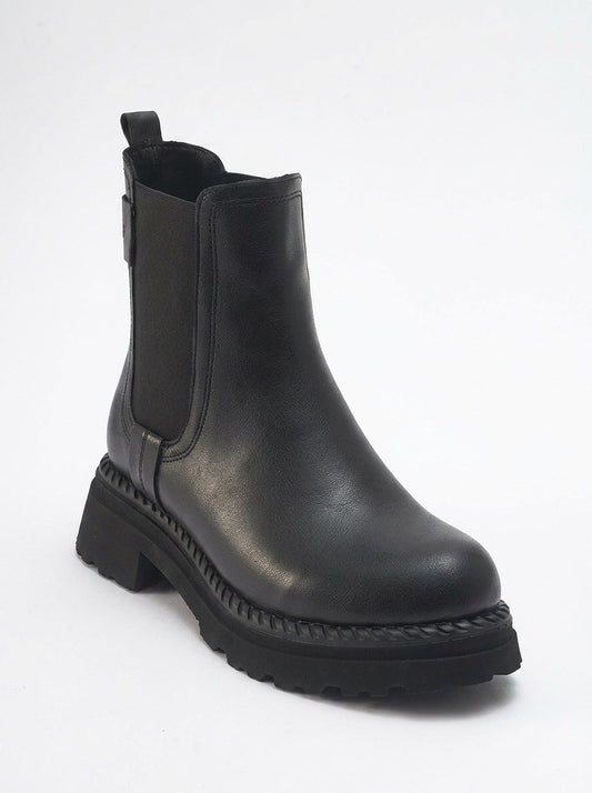 Marly - Black Chelsea Boot (Women)