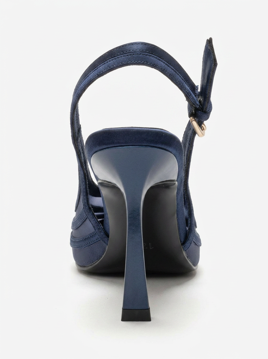 FAUNA - Navy Stiletto Pump (Women)