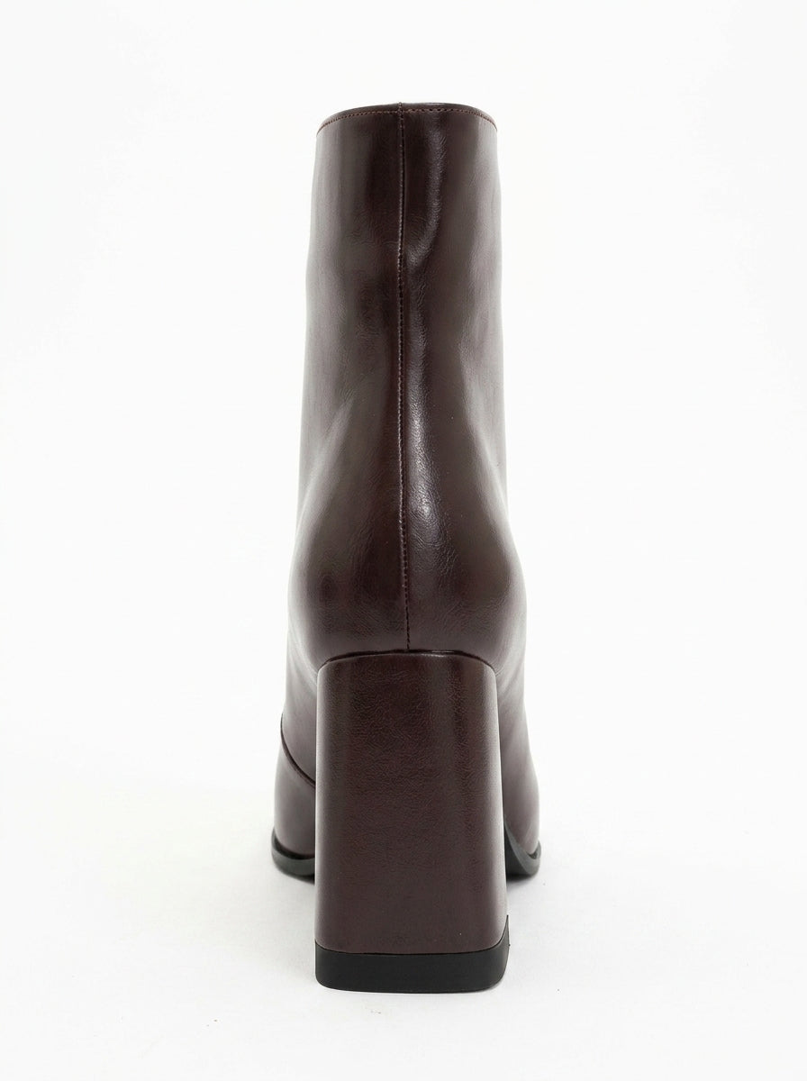 Jewel Burgundy High Heel Boot (Women)