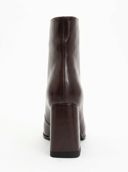 Jewel Burgundy High Heel Boot (Women)