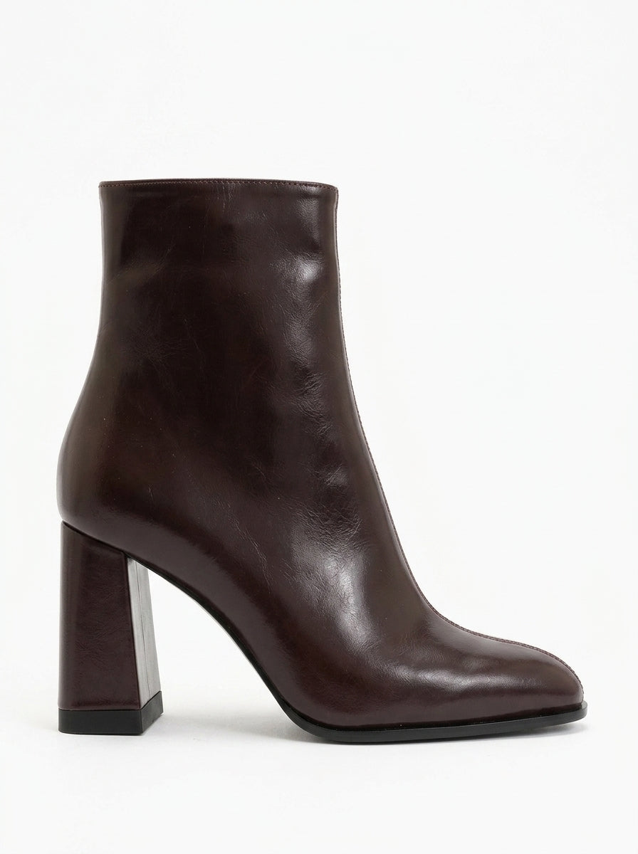 Jewel Burgundy High Heel Boot (Women)