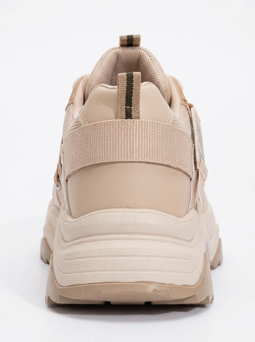 Maggie - Zapatillas deportivas beige (mujer)