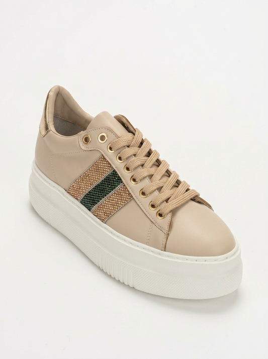 Nuno - Dark Beige Sneakers (Women)