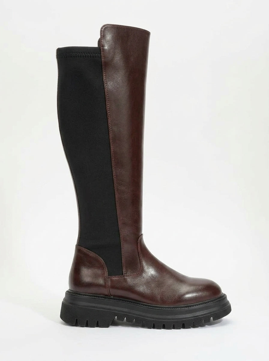 Bota sombra borgoña (Mujer)
