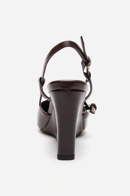 CELIA - Zapatos de tacón de bloque con punta (mujer)