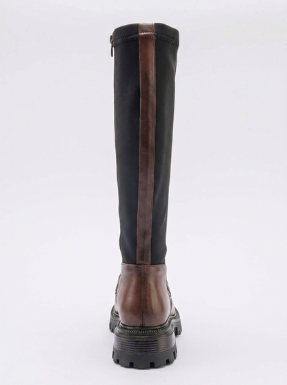 Chapel - Bota elástica con hebilla Coñac (Mujer)