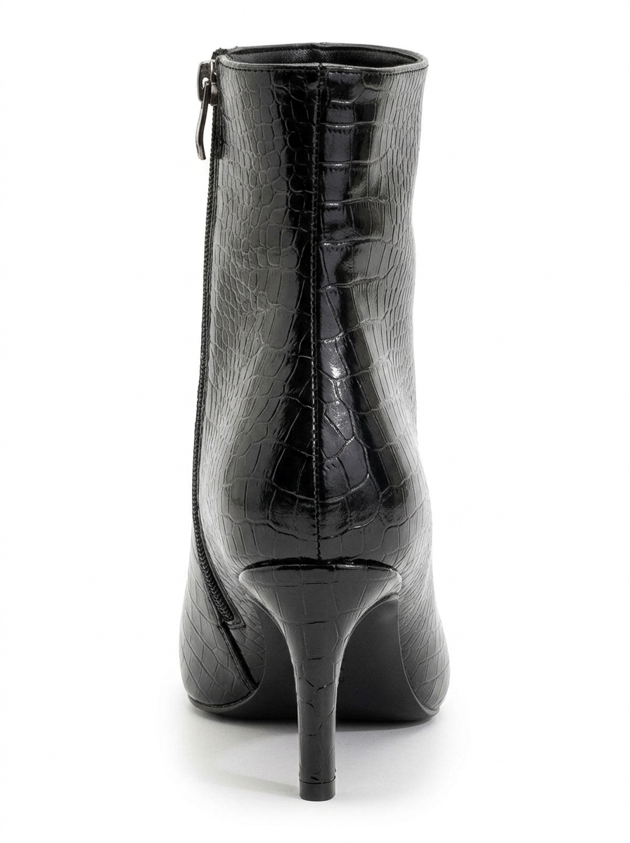Bota de tacón de aguja con diseño Noya Black (Mujer)