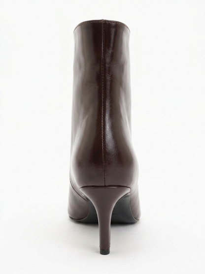 Botín Stiletto Noya Burgundy Cilt (Mujer)