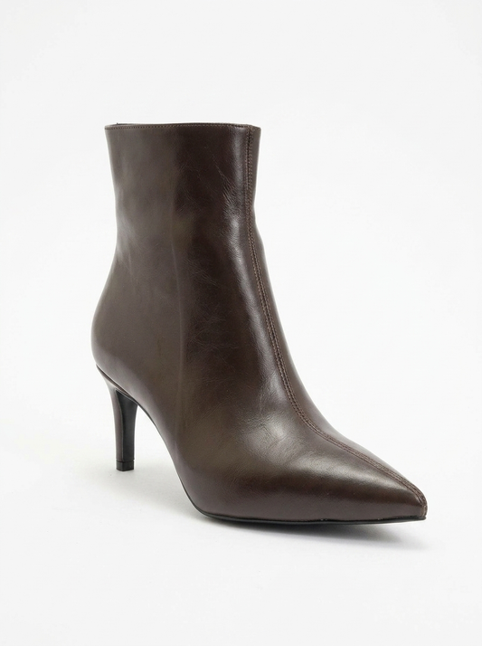 Noya Brown Stiletto Boot (Women)
