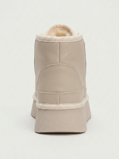 Bota gruesa beige Ovela (Mujer)