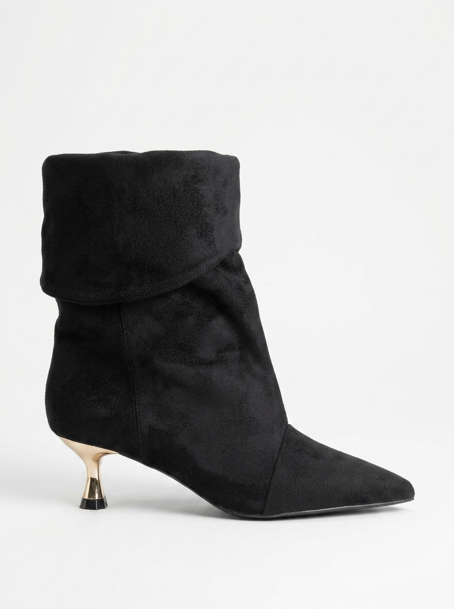 Stein - Bota de tacón de aguja negra (Mujer)