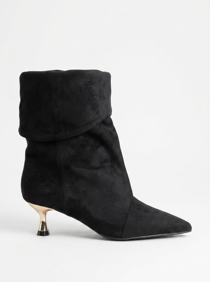 Stein - Bota de tacón de aguja negra (Mujer)